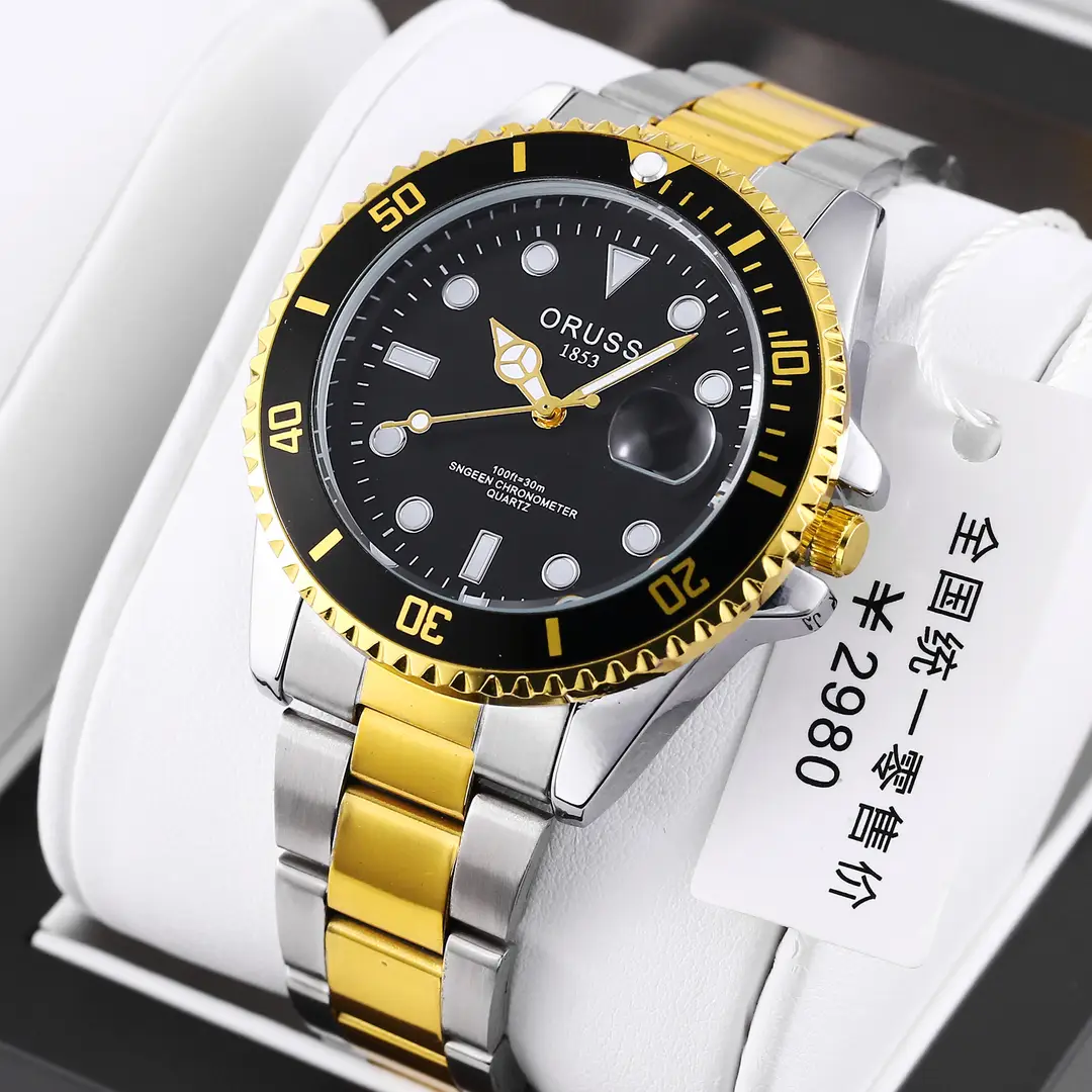 Swiss Aorushi Brand Men's Watch Male Student Luminous Waterproof High-end Large Dial Automatic Non-mechanical Watch — feature 3