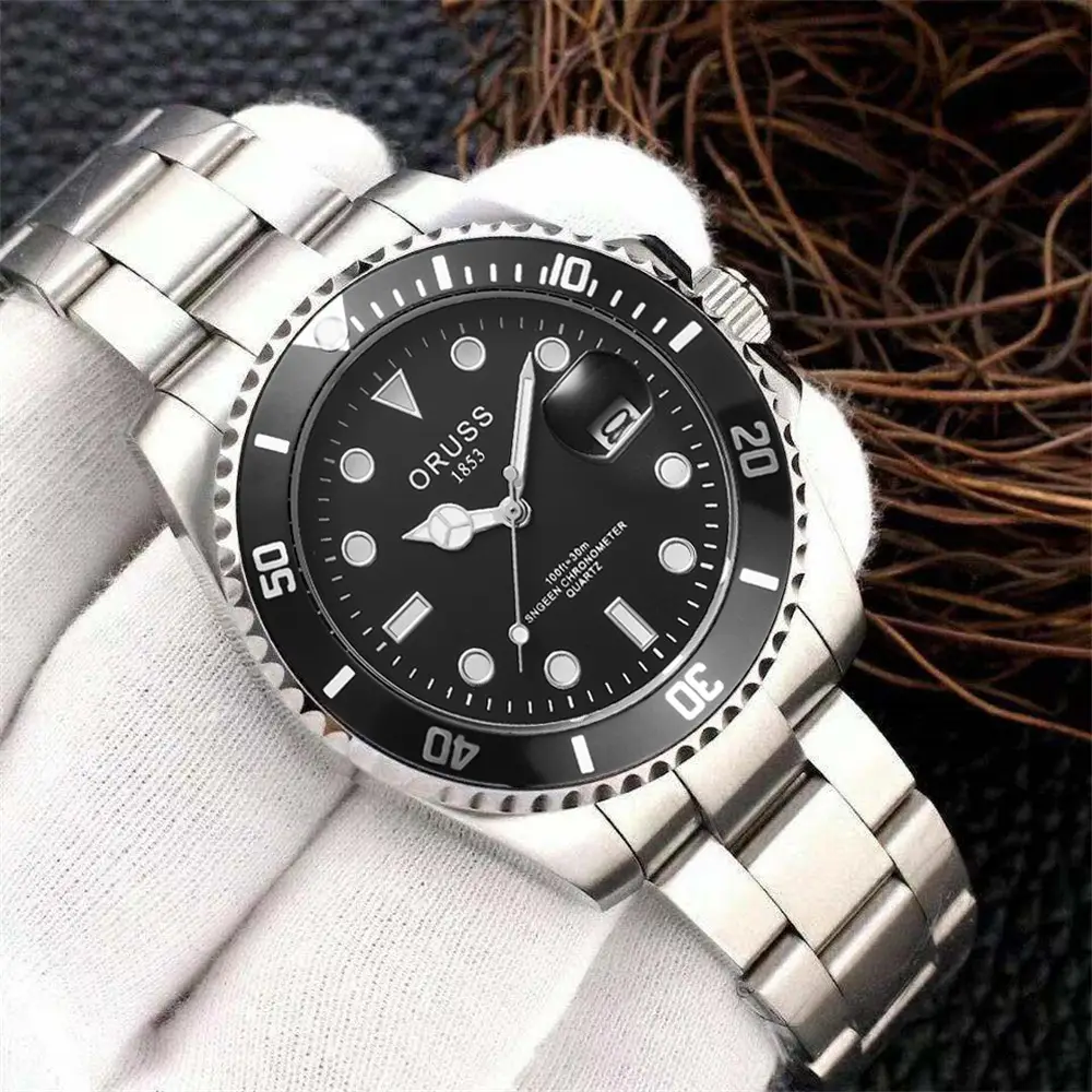 Swiss Aorushi Brand Men's Watch Male Student Luminous Waterproof High-end Large Dial Automatic Non-mechanical Watch — feature 8