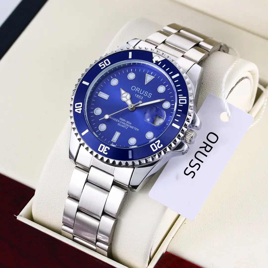 Swiss Aorushi Brand Men's Watch Male Student Luminous Waterproof High-end Large Dial Automatic Non-mechanical Watch