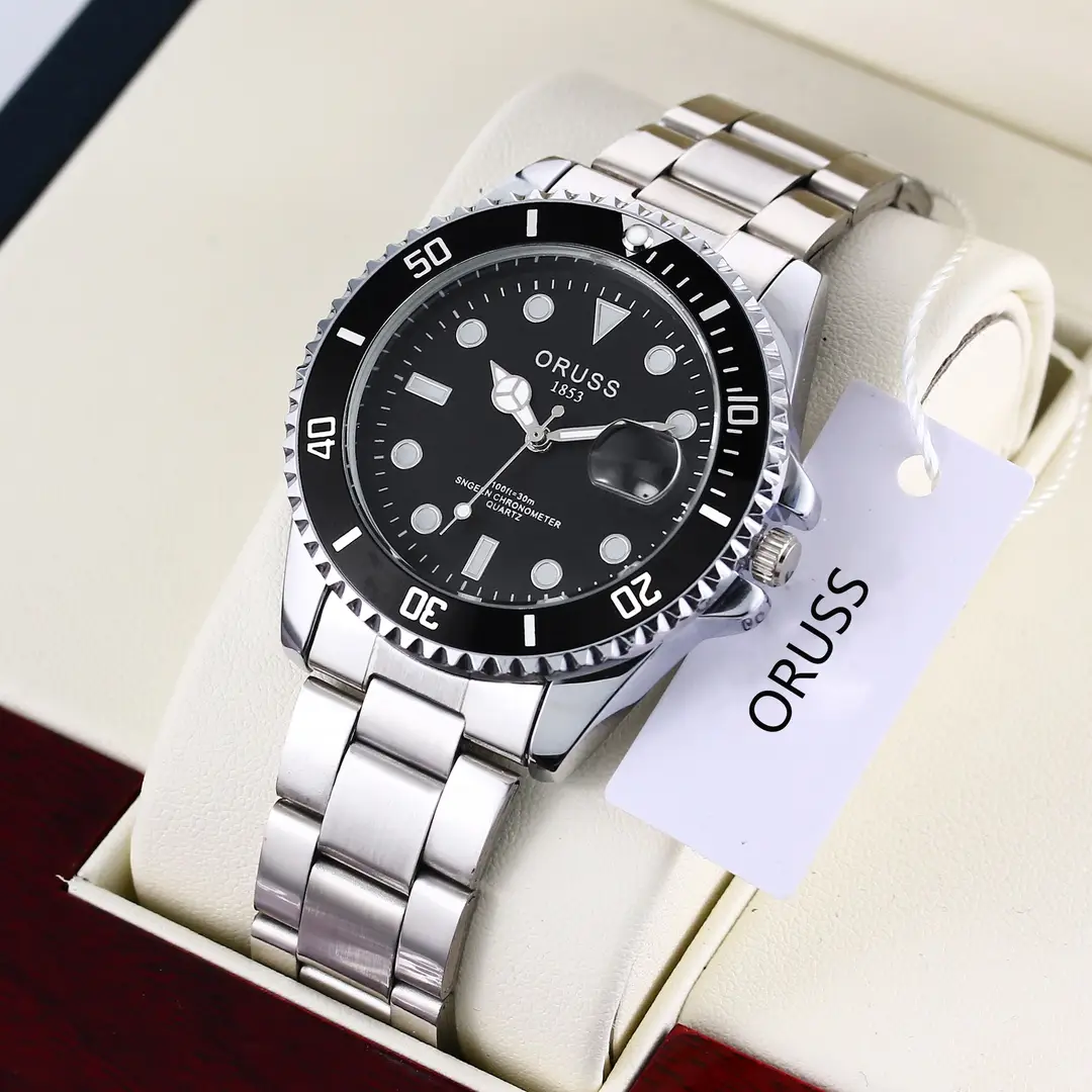 Swiss Aorushi Brand Men's Watch Male Student Luminous Waterproof High-end Large Dial Automatic Non-mechanical Watch