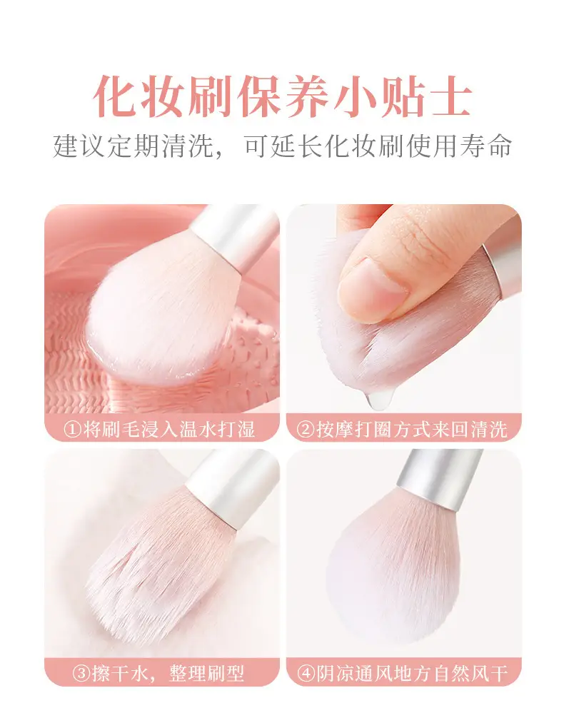 Xixi Double Head Makeup Brush Powder Blush Mini Portable β feature 8