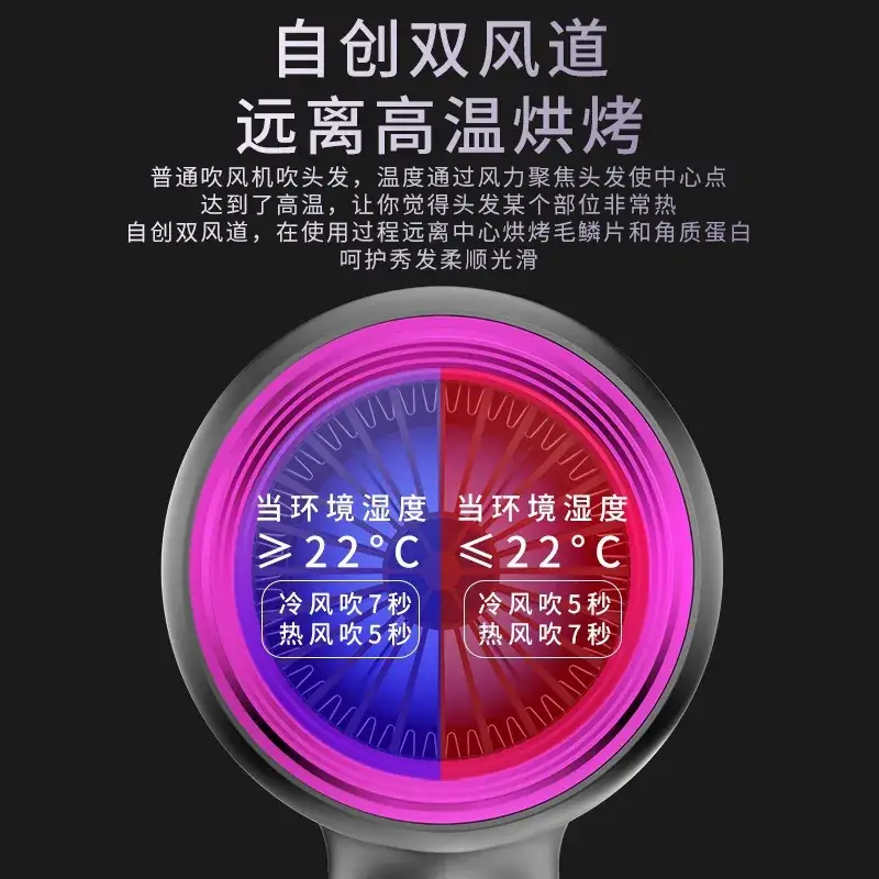 High-Speed Hair Dryer with Negative Ion & Quick Dry - Image 10