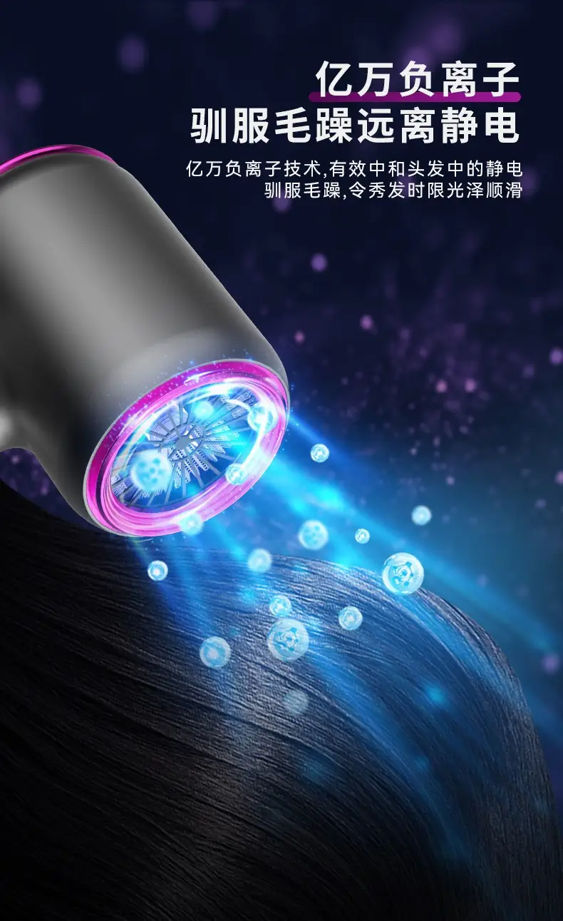 High-Speed Hair Dryer with Negative Ion & Quick Dry — feature 7