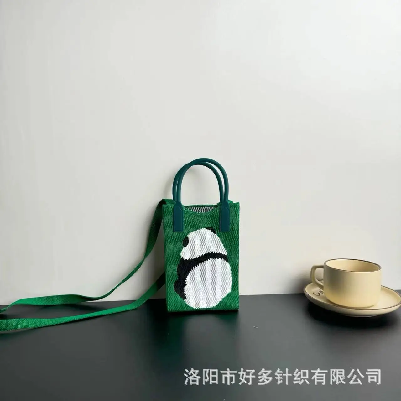 Cartoon Knitted Crossbody Bag Dopamine Niche - Image 37
