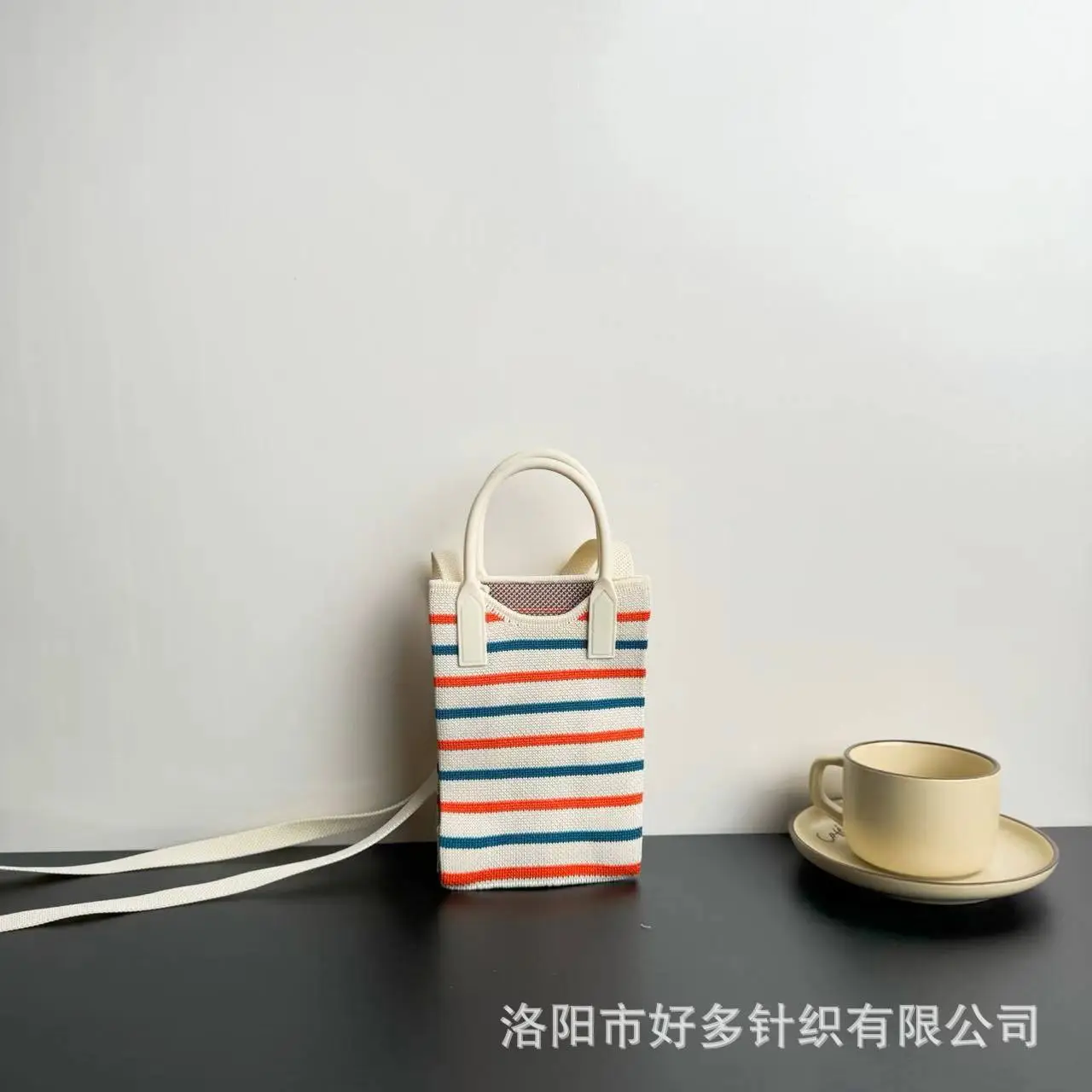 Cartoon Knitted Crossbody Bag Dopamine Niche - Image 44