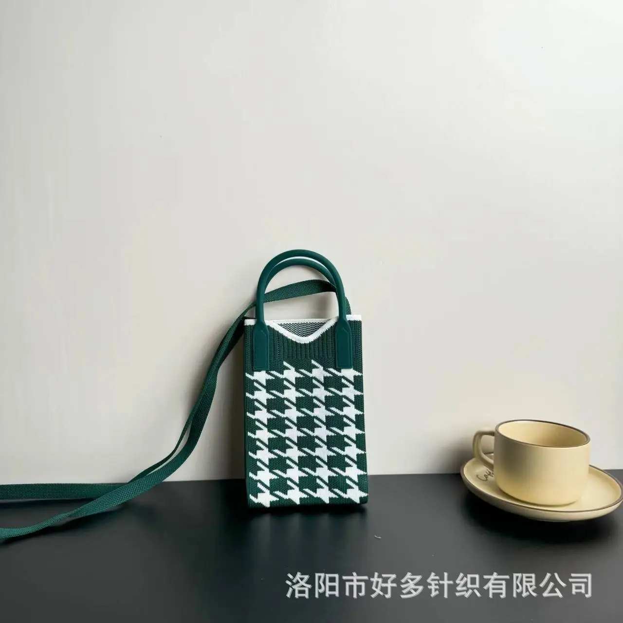 Cartoon Knitted Crossbody Bag Dopamine Niche - Image 46