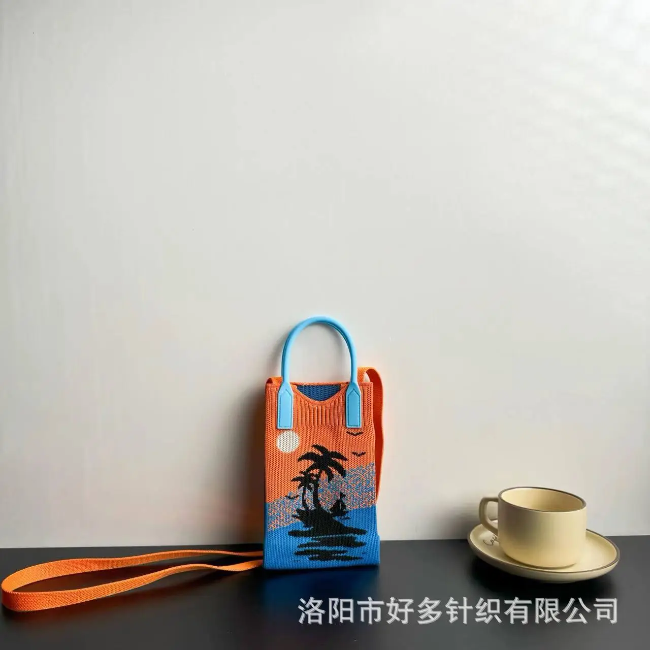 Cartoon Knitted Crossbody Bag Dopamine Niche - Image 53