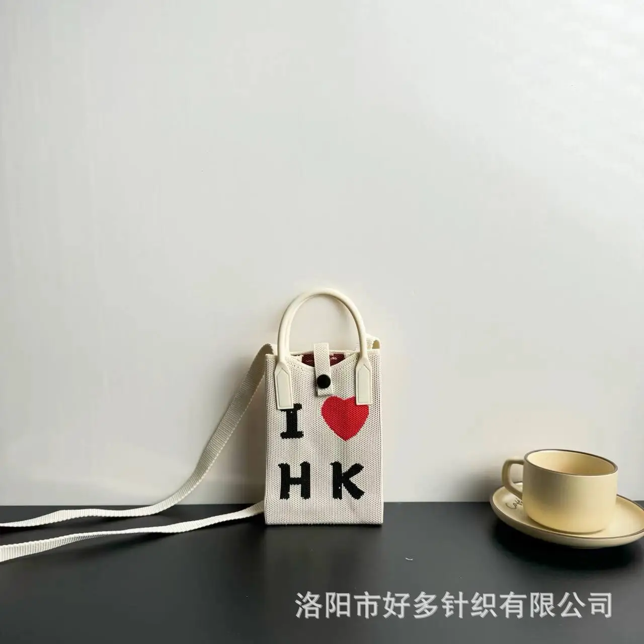 Cartoon Knitted Crossbody Bag Dopamine Niche - Image 59