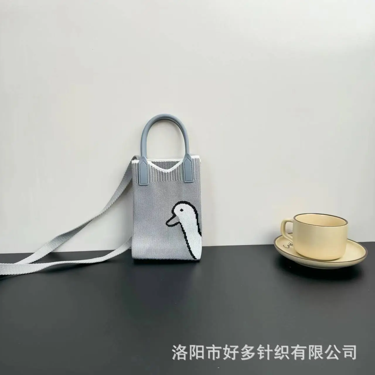 Cartoon Knitted Crossbody Bag Dopamine Niche - Image 70