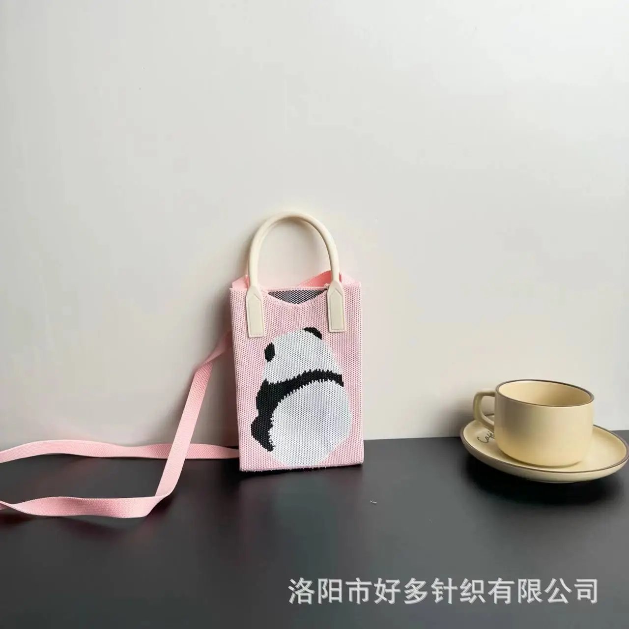 Cartoon Knitted Crossbody Bag Dopamine Niche - Image 75