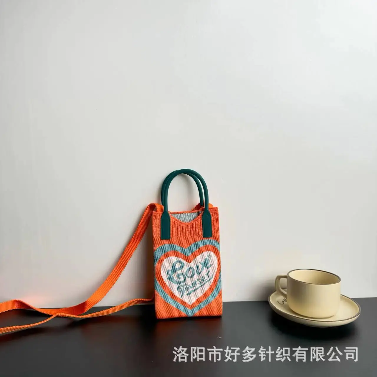 Cartoon Knitted Crossbody Bag Dopamine Niche - Image 81
