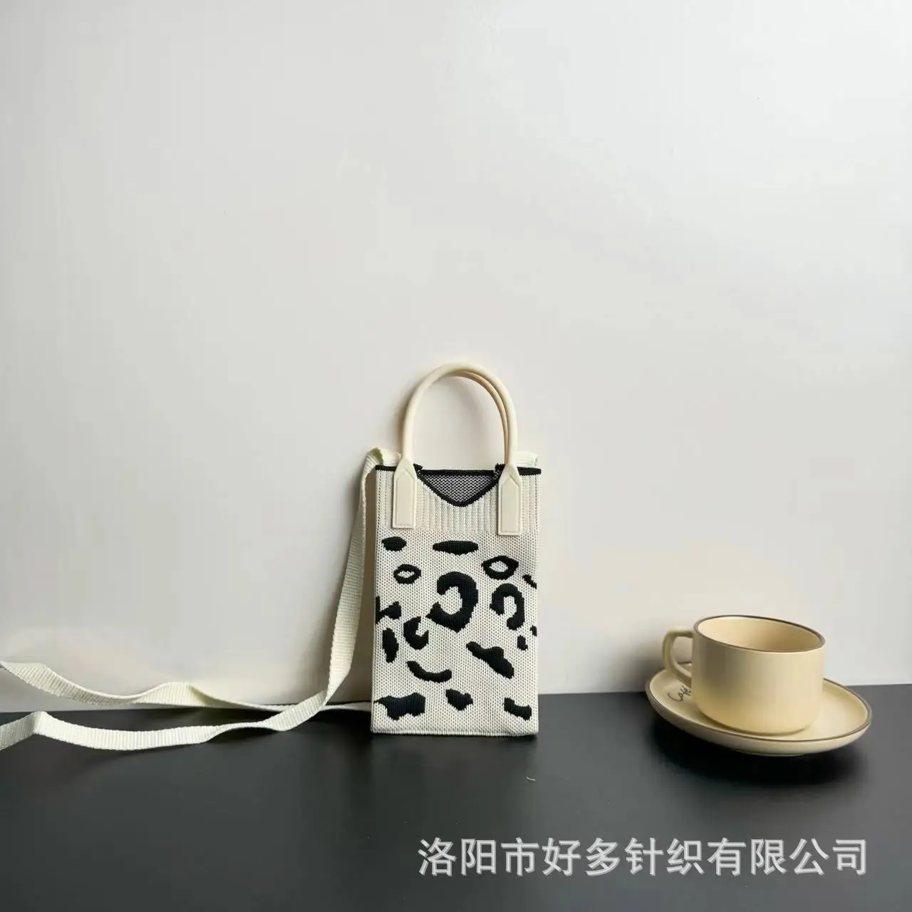 Cartoon Knitted Crossbody Bag Dopamine Niche - Image 83