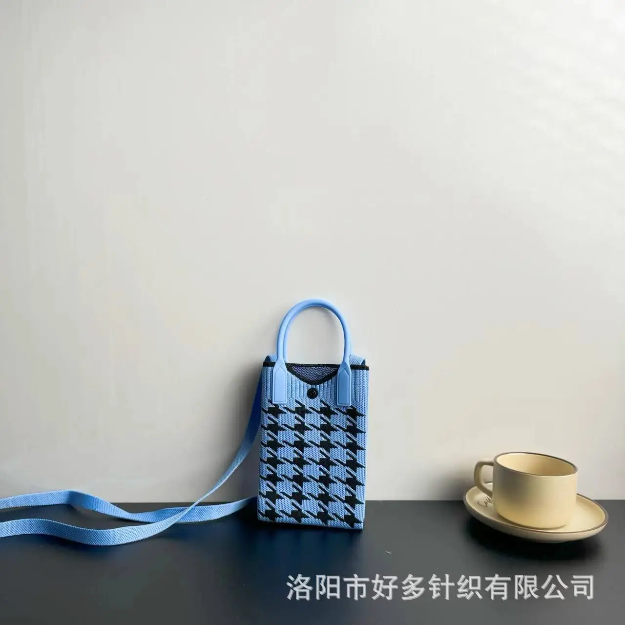 Cartoon Knitted Crossbody Bag Dopamine Niche - Image 84
