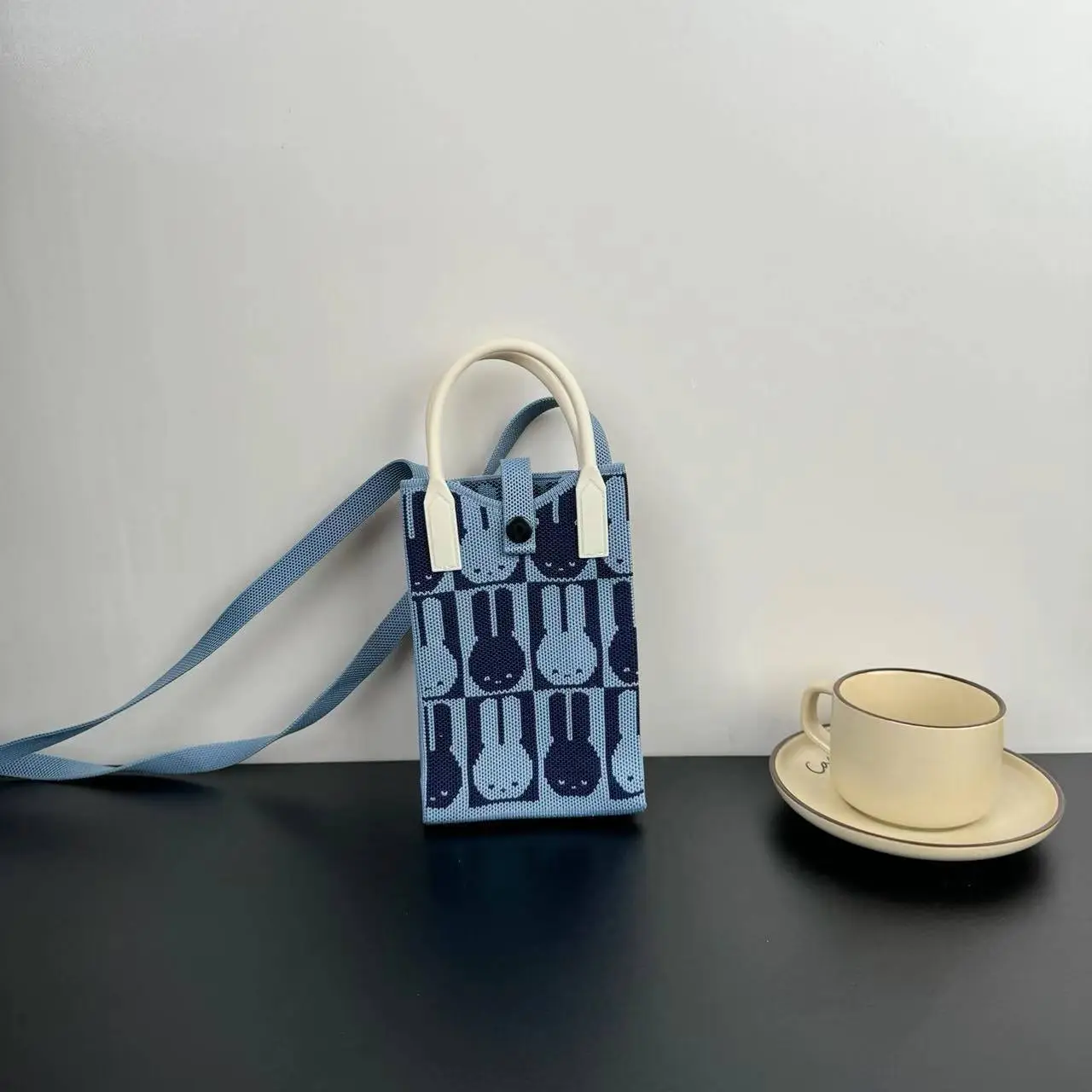 Cartoon Knitted Crossbody Bag Dopamine Niche - Image 91