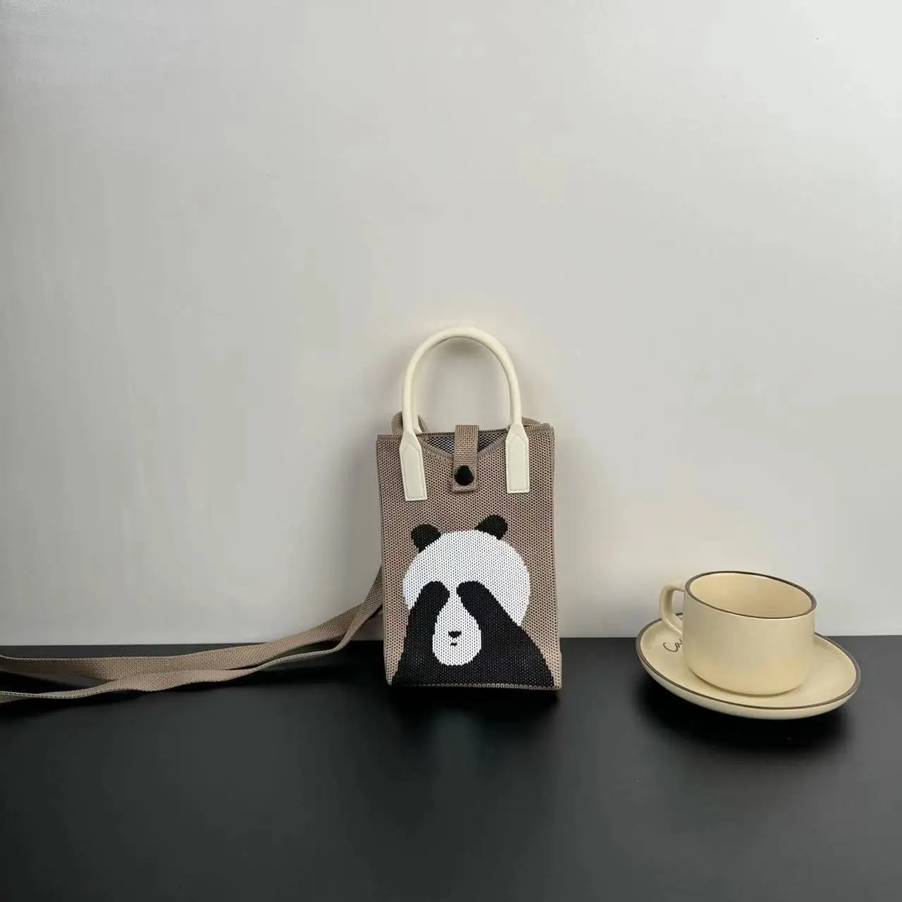 Cartoon Knitted Crossbody Bag Dopamine Niche - Image 94