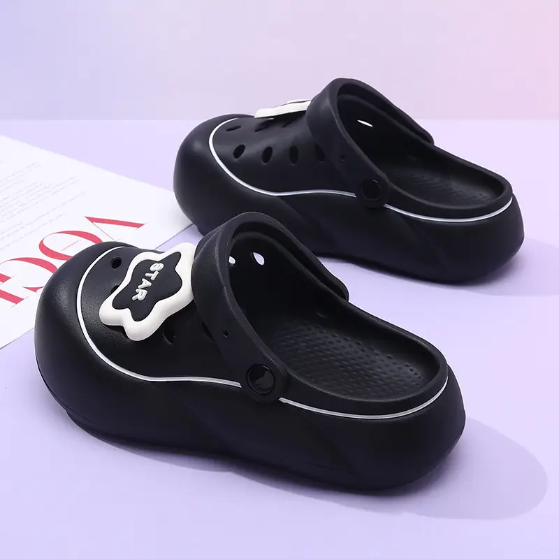 Women's Summer Outdoor Breathable Clogs with a Stepping-On-Clouds Feel, Eva Non-Slip Versatile Beach Thick-Soled Closed-Toe Slippers - Image 6