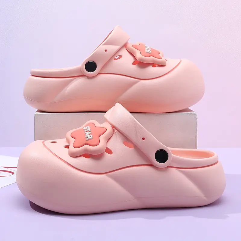 Women's Summer Outdoor Breathable Clogs with a Stepping-On-Clouds Feel, Eva Non-Slip Versatile Beach Thick-Soled Closed-Toe Slippers - Image 8