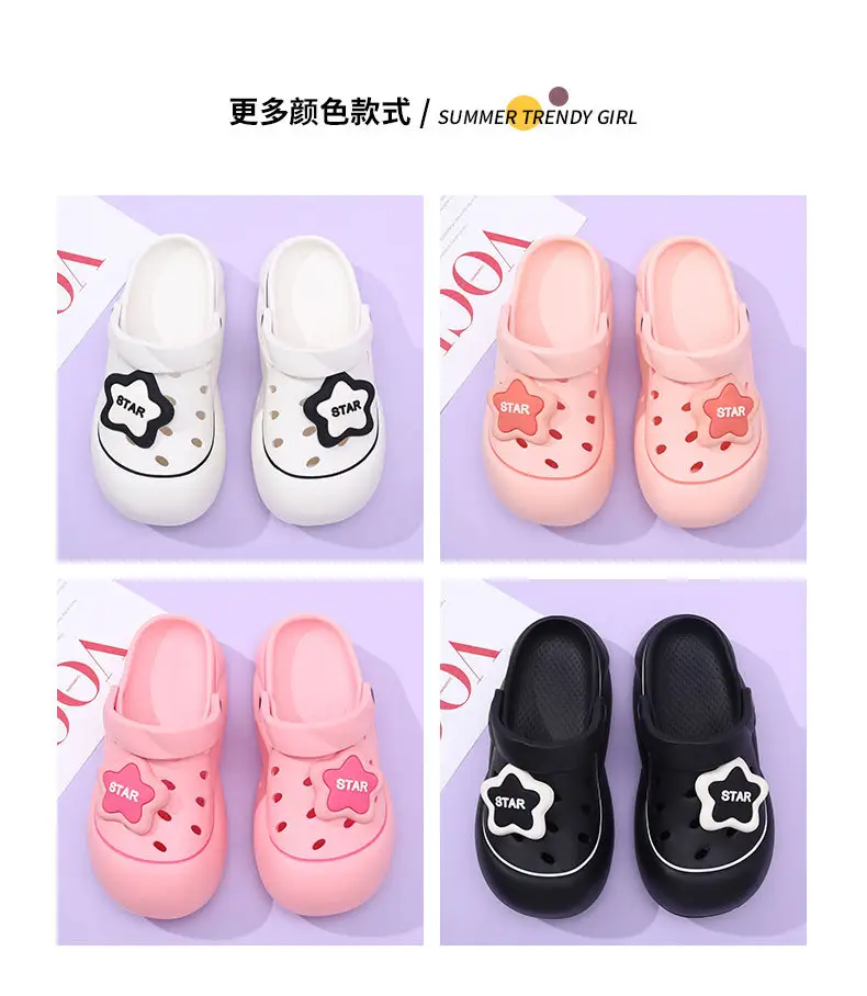 Women's Summer Outdoor Breathable Clogs with a Stepping-On-Clouds Feel, Eva Non-Slip Versatile Beach Thick-Soled Closed-Toe Slippers — feature 3