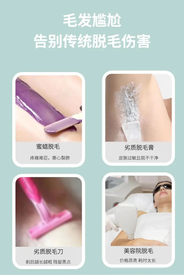 Mini Electric Shaver for Women's Underarm Hair Removal — feature 5