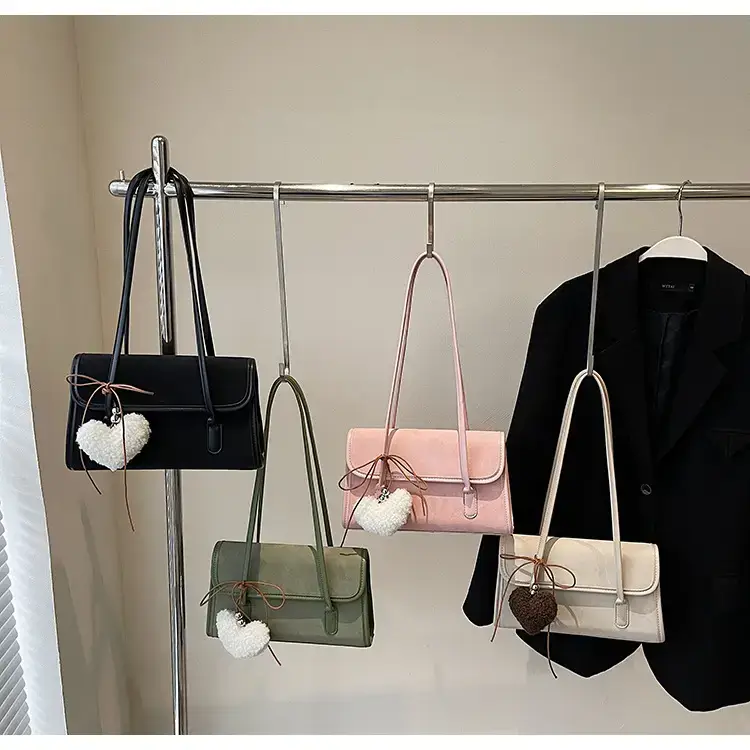 Black Korean Fashion Shoulder Bag for Women 2025 — feature 15