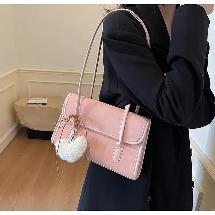 Black Korean Fashion Shoulder Bag for Women 2025 — feature 16