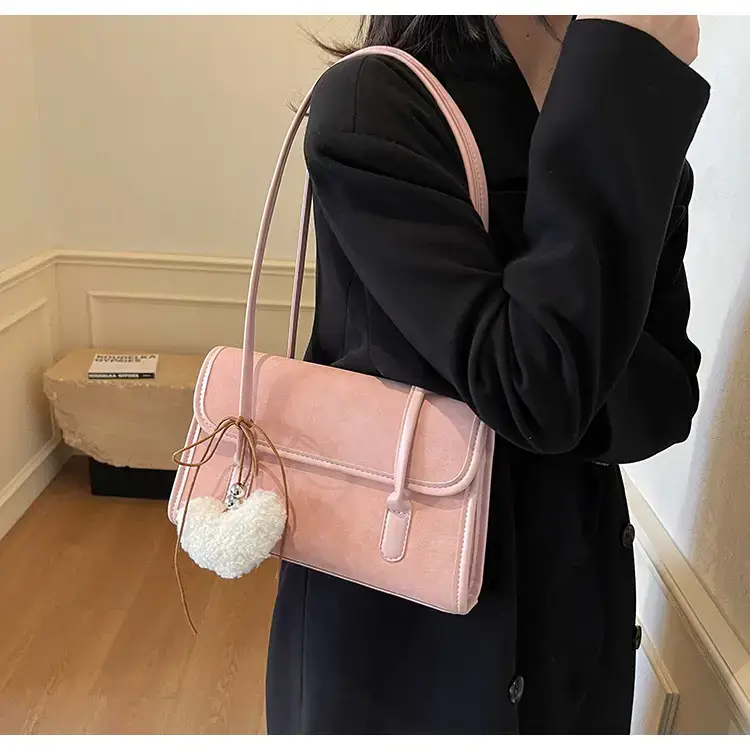 Black Korean Fashion Shoulder Bag for Women 2025 — feature 19