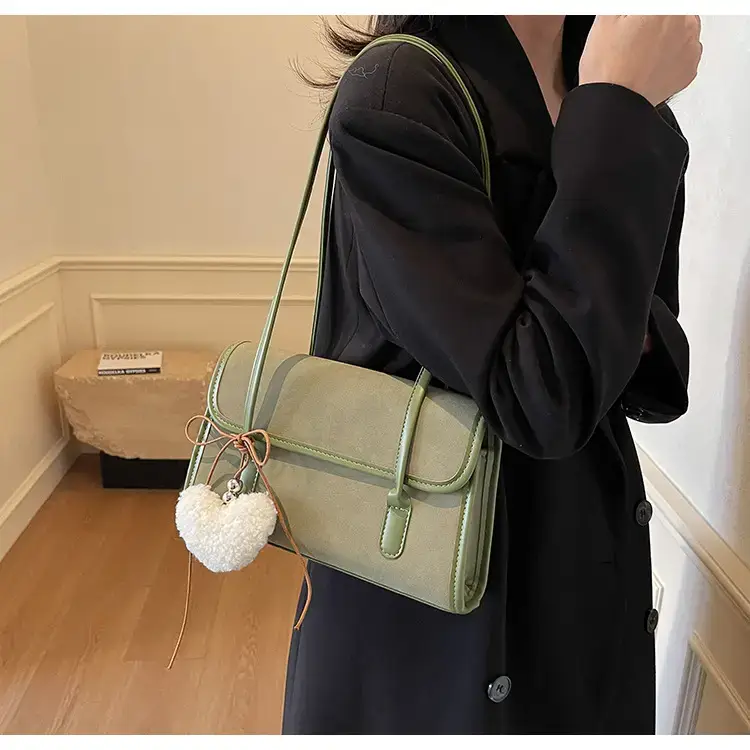 Black Korean Fashion Shoulder Bag for Women 2025 — feature 21