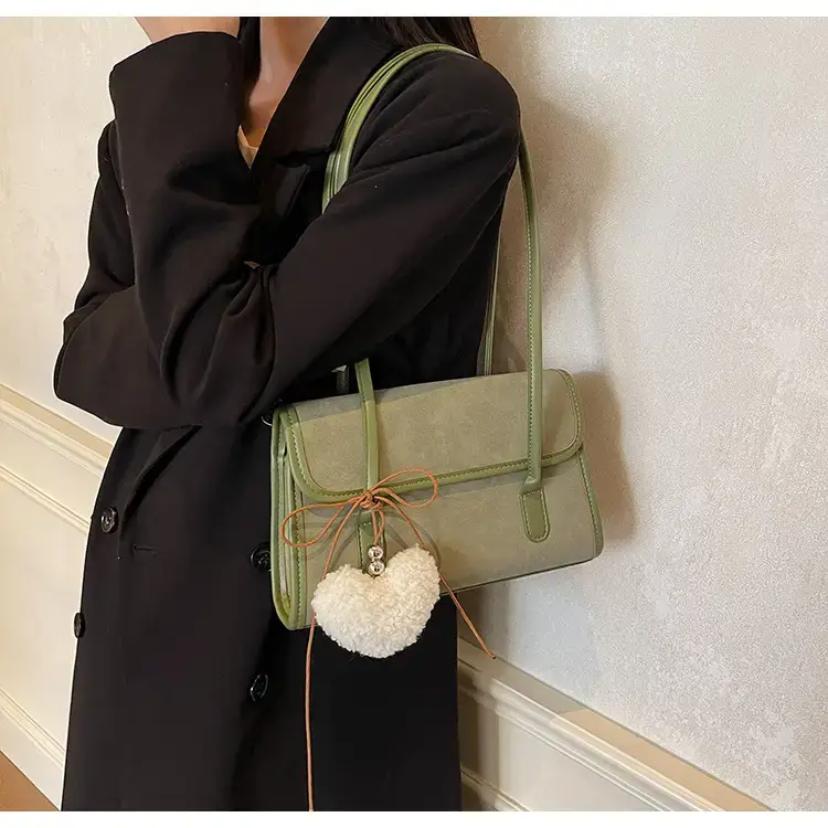 Black Korean Fashion Shoulder Bag for Women 2025 — feature 23