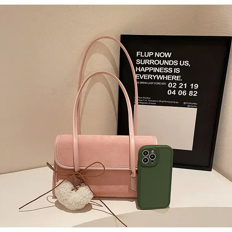 Black Korean Fashion Shoulder Bag for Women 2025 — feature 37
