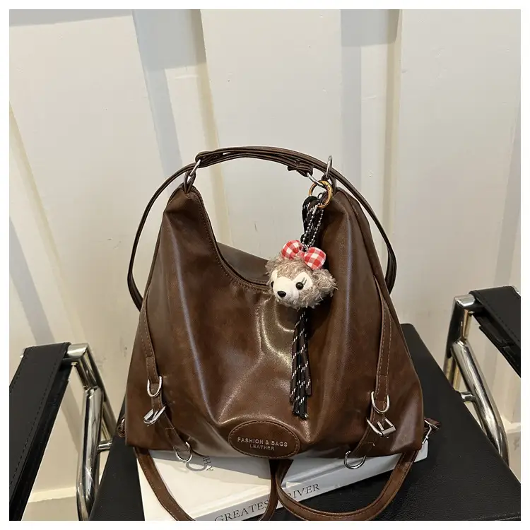 Women's Winter Stylish Shoulder Tote Bag Black 2024 — feature 15
