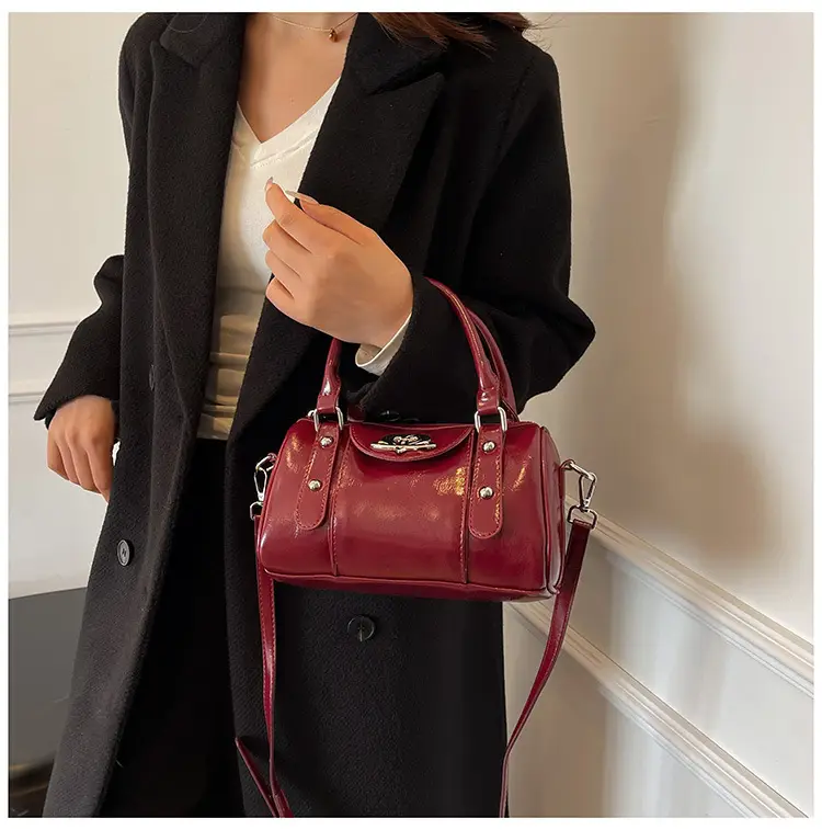 Vintage Handheld Cylinder Bag Women 2024 All Match — feature 17