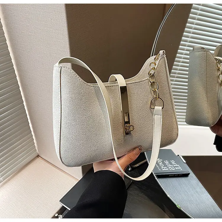 Korean Style Brown Shoulder Bag 2024 New - Image 7