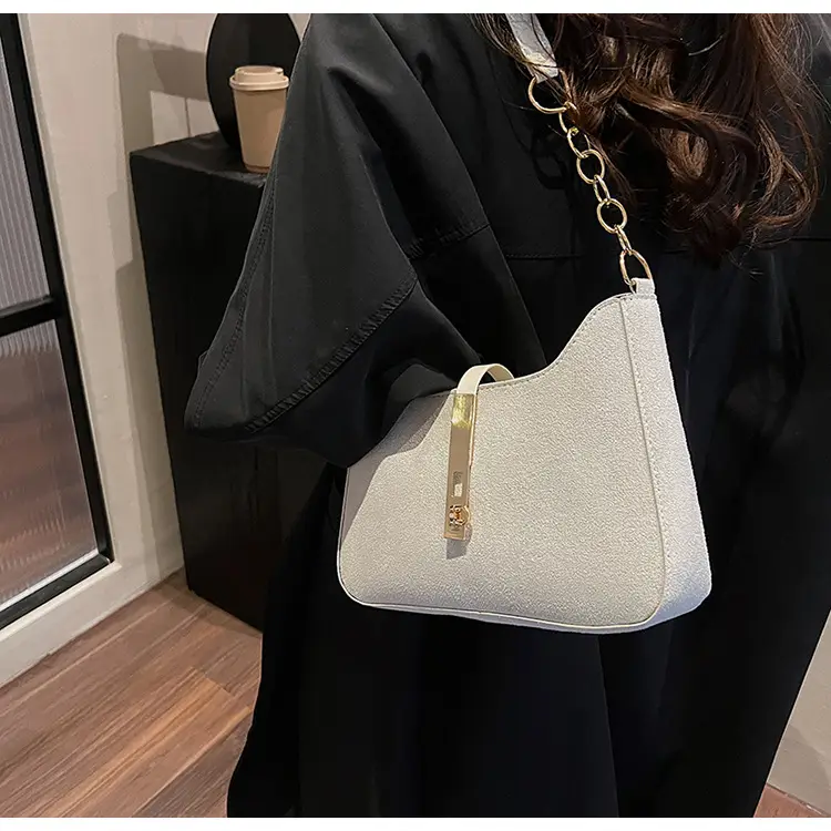 Korean Style Brown Shoulder Bag 2024 New - Image 8
