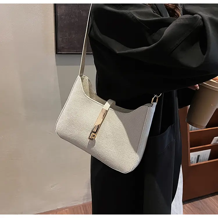Korean Style Brown Shoulder Bag 2024 New — feature 26