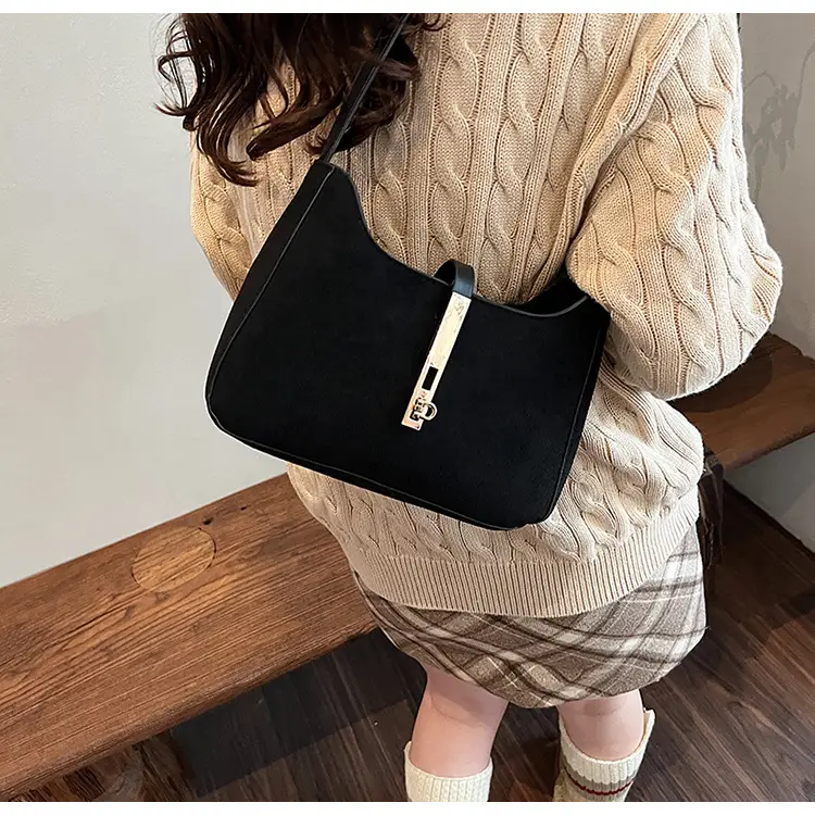 Korean Style Brown Shoulder Bag 2024 New — feature 40