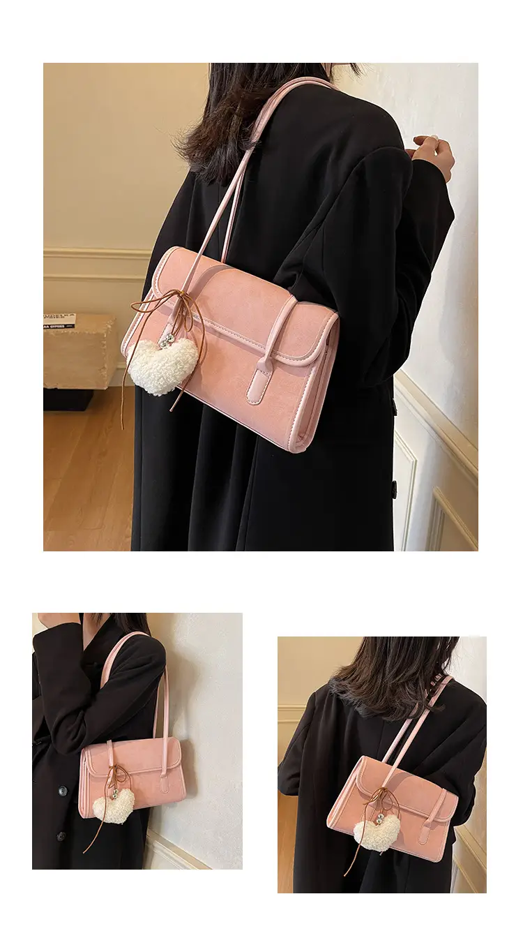Women's White Retro Shoulder Crossbody Bag 2024 — feature 11