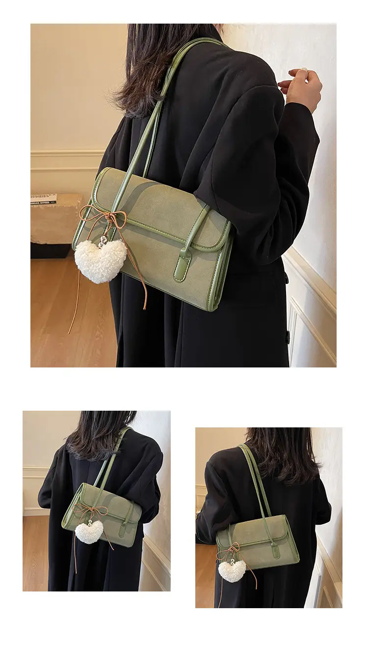 Women's White Retro Shoulder Crossbody Bag 2024 — feature 12