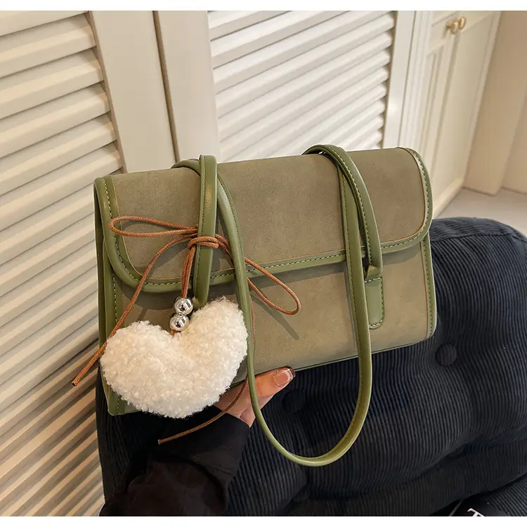 Women's White Retro Shoulder Crossbody Bag 2024 — feature 16