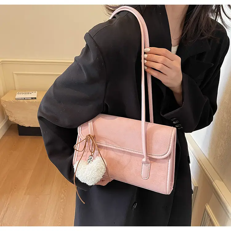 Women's White Retro Shoulder Crossbody Bag 2024 — feature 19