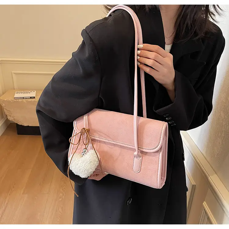 Women's White Retro Shoulder Crossbody Bag 2024 — feature 20