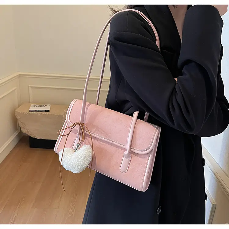 Women's White Retro Shoulder Crossbody Bag 2024 — feature 21
