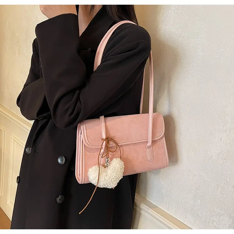 Women's White Retro Shoulder Crossbody Bag 2024 — feature 26