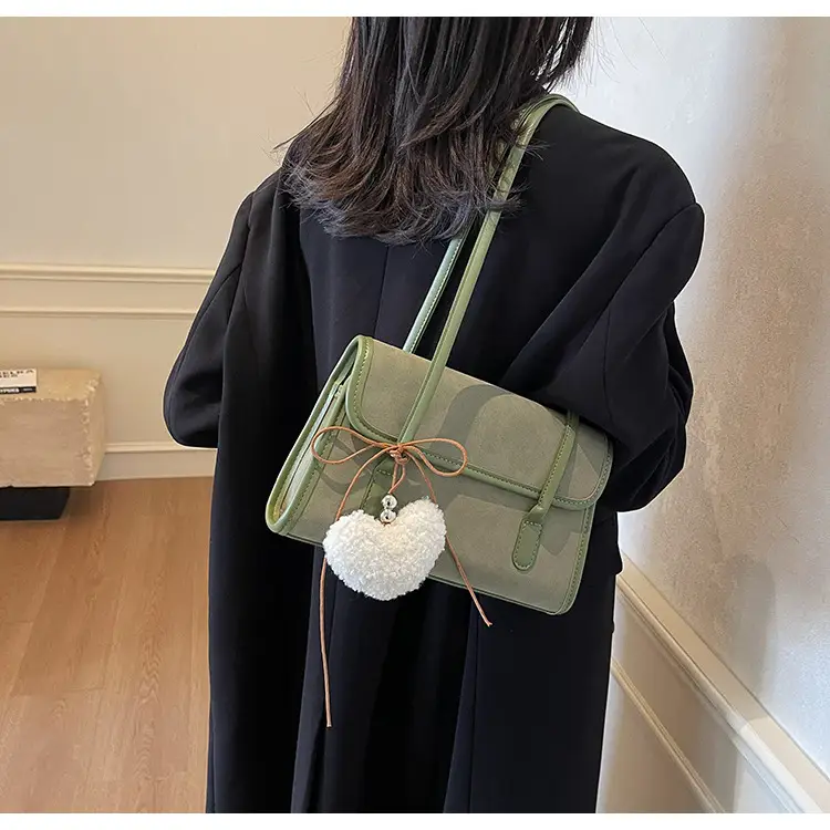 Women's White Retro Shoulder Crossbody Bag 2024 — feature 34