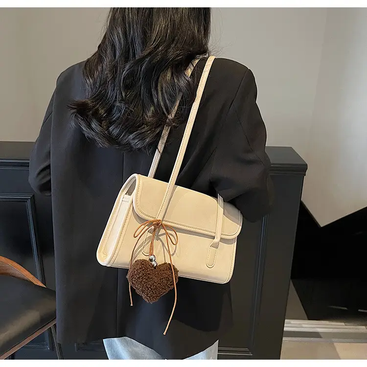Women's White Retro Shoulder Crossbody Bag 2024 — feature 43