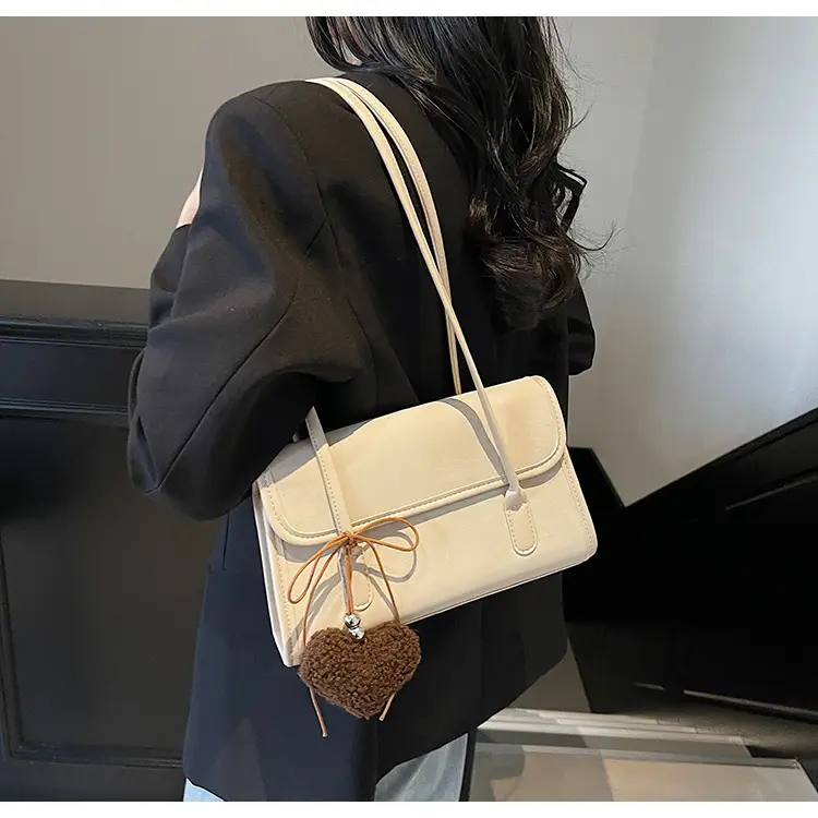 Women's White Retro Shoulder Crossbody Bag 2024 — feature 46