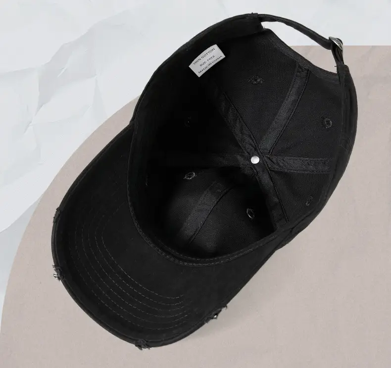Vintage Washed Baseball Cap for Men Winter Warm Snowproof — feature 21