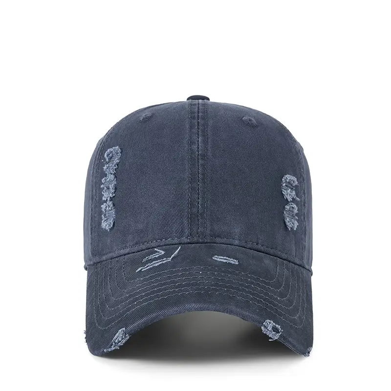 Vintage Washed Baseball Cap for Men Winter Warm Snowproof - Image 2