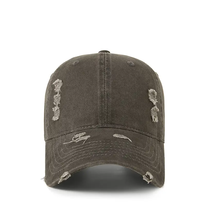 Vintage Washed Baseball Cap for Men Winter Warm Snowproof - Image 3