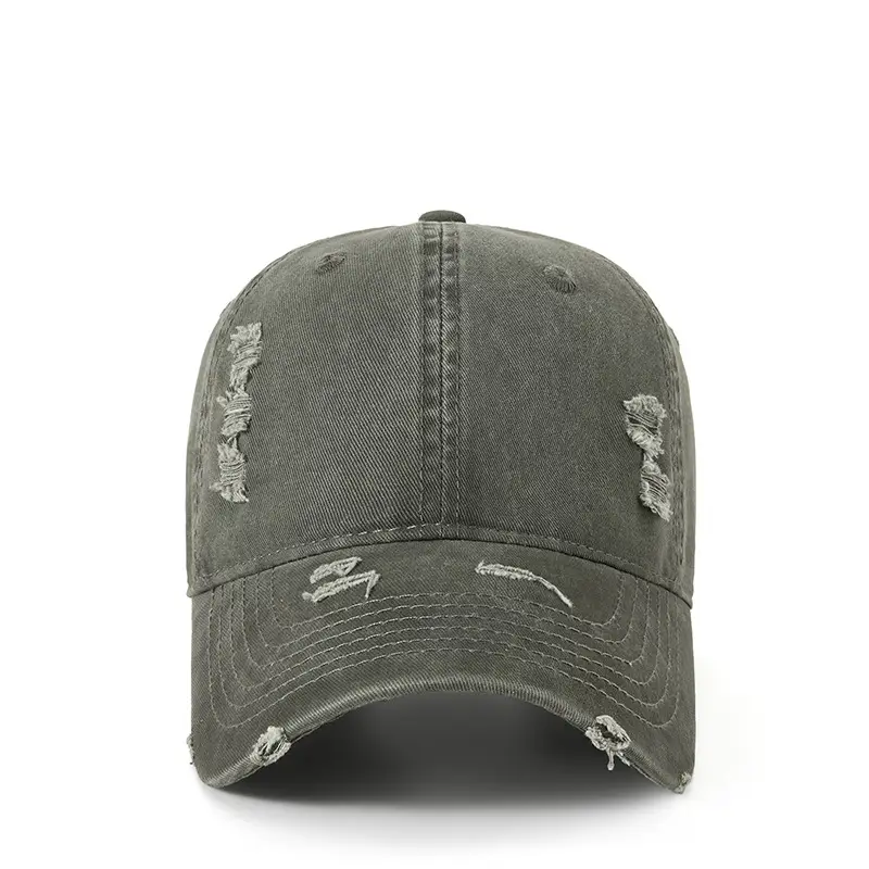 Vintage Washed Baseball Cap for Men Winter Warm Snowproof - Image 6