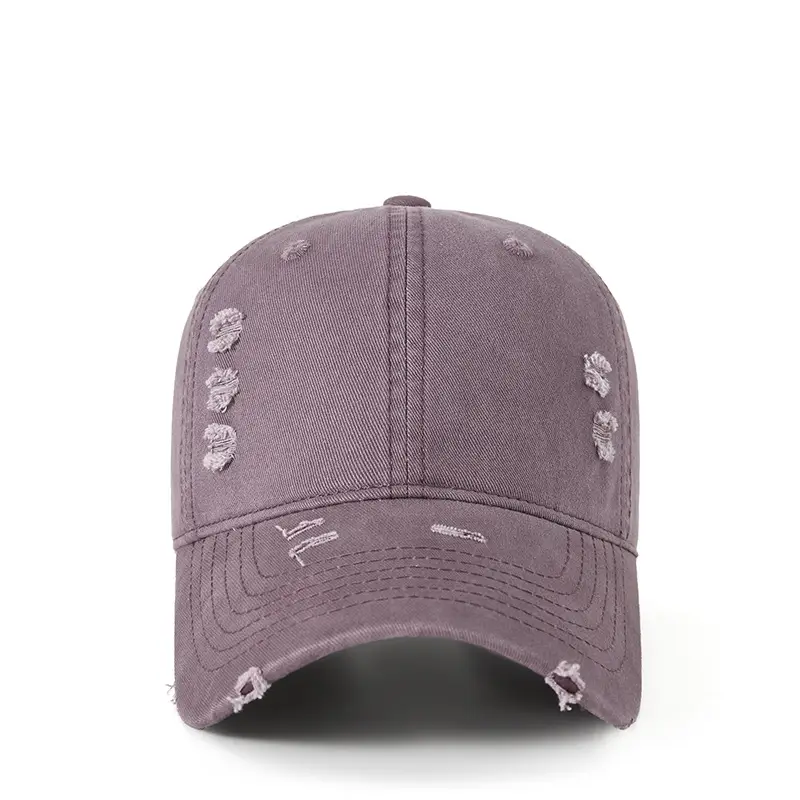 Vintage Washed Baseball Cap for Men Winter Warm Snowproof - Image 7